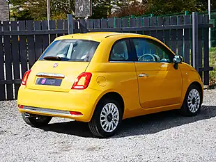 Used 2016 Fiat 500 Lounge Countrypolitan Yellow - Interior and Exterior details 9