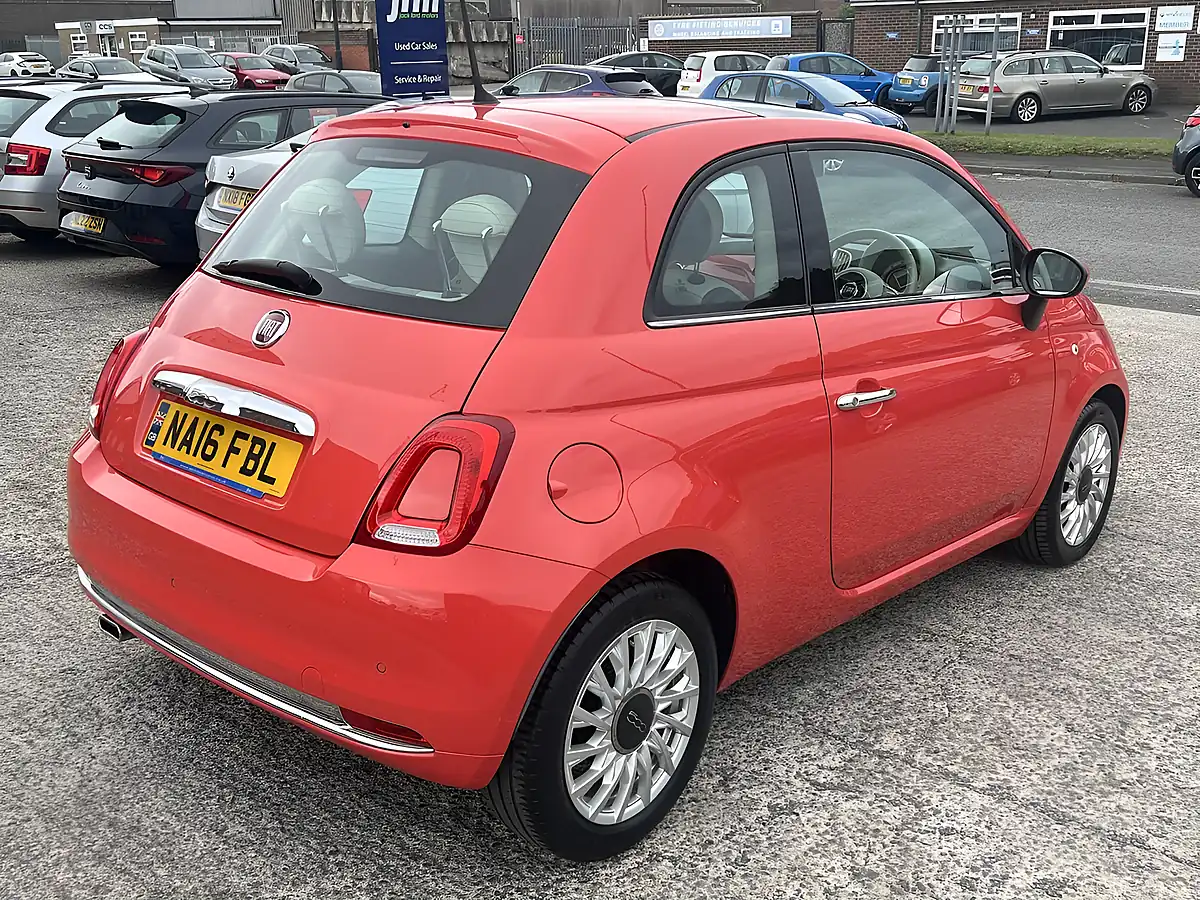 Used 2016 Fiat 500 Lounge Glam Coral Pink - Interior and Exterior details 6