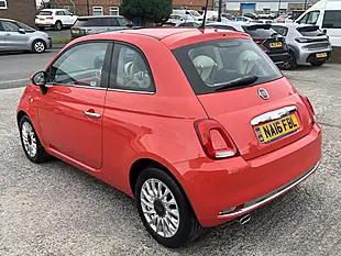 Used 2016 Fiat 500 Lounge Glam Coral Pink - Interior and Exterior details 8