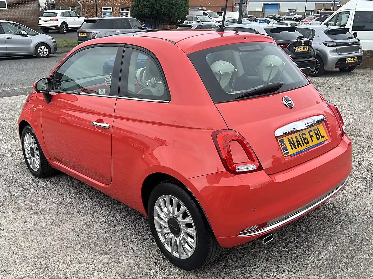 Used 2016 Fiat 500 Lounge Glam Coral Pink - Interior and Exterior details 8