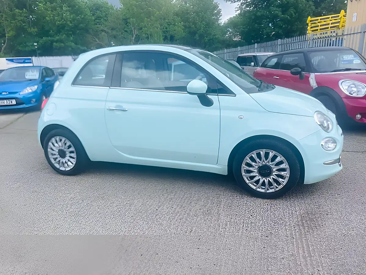 Used 2016 Fiat 500 Lounge Green - Interior and Exterior details 2