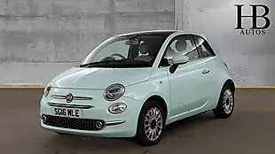 Used 2016 Fiat 500 Lounge Green - Interior and Exterior details 2