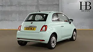 Used 2016 Fiat 500 Lounge Green - Interior and Exterior details 5