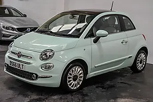 Used 2016 Fiat 500 Lounge Green - Interior and Exterior details 5