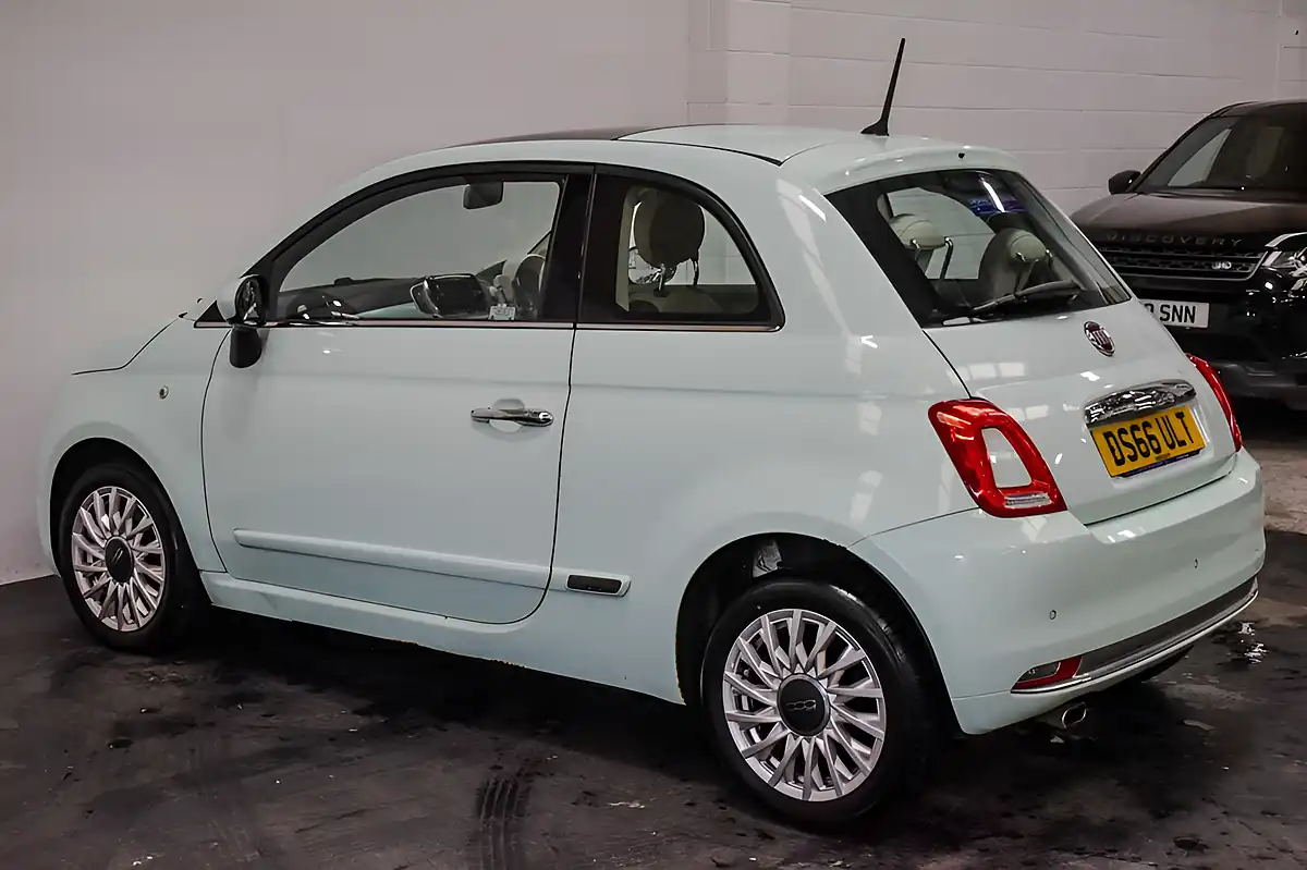 Used 2016 Fiat 500 Lounge Green - Interior and Exterior details 8