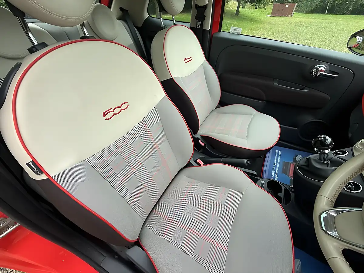 Used 2016 Fiat 500 Lounge Pink - Interior and Exterior details 9