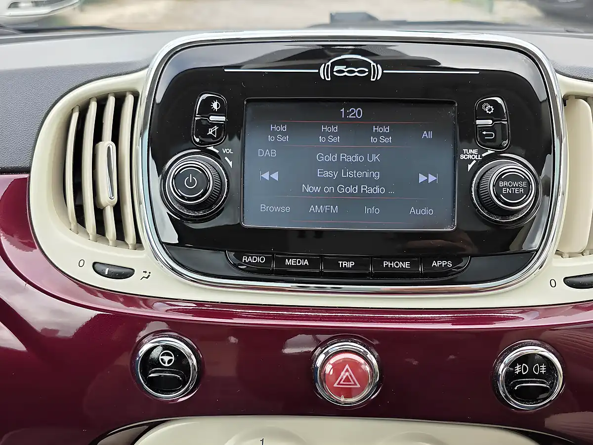 Used 2016 Fiat 500 Lounge Red - Interior and Exterior details 13