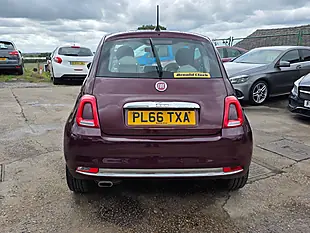 Used 2016 Fiat 500 Lounge Red - Interior and Exterior details 7