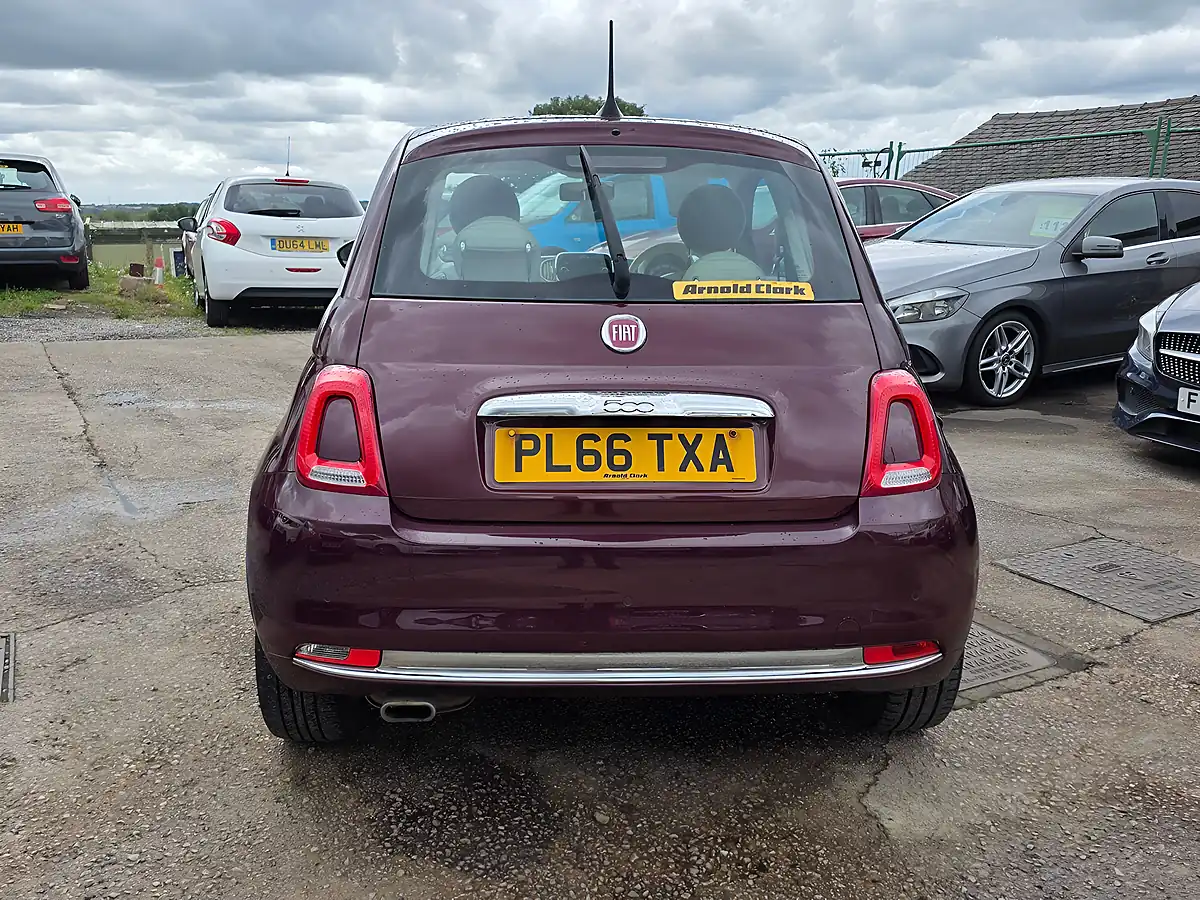 Used 2016 Fiat 500 Lounge Red - Interior and Exterior details 7