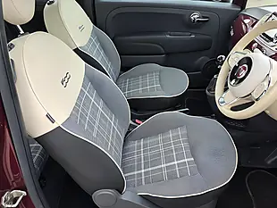 Used 2016 Fiat 500 Lounge Red - Interior and Exterior details 9