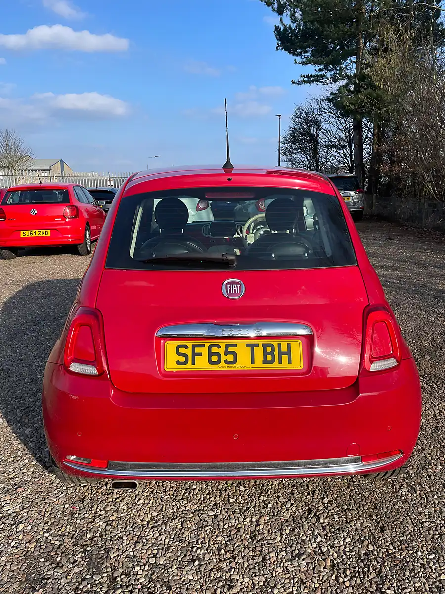 Used 2016 Fiat 500 Lounge Red - Interior and Exterior details 10