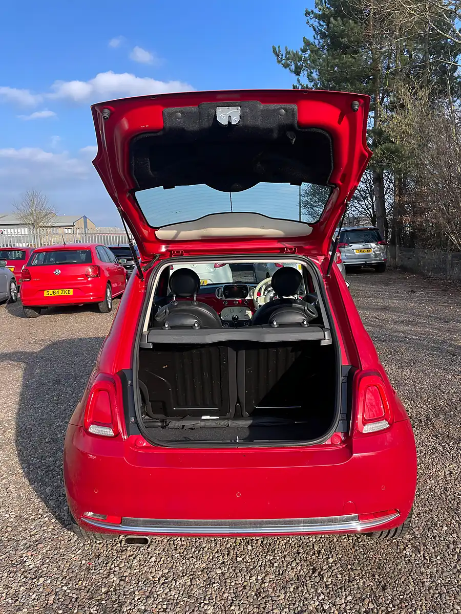 Used 2016 Fiat 500 Lounge Red - Interior and Exterior details 11