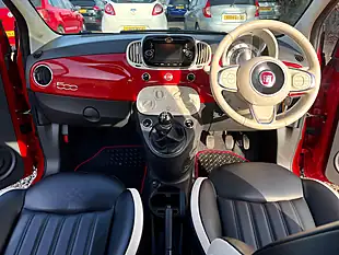 Used 2016 Fiat 500 Lounge Red - Interior and Exterior details 18