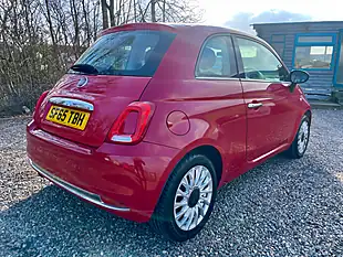 Used 2016 Fiat 500 Lounge Red - Interior and Exterior details 3