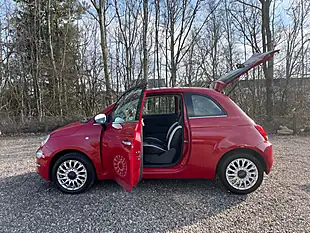 Used 2016 Fiat 500 Lounge Red - Interior and Exterior details 8