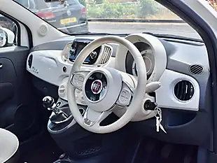 Used 2016 Fiat 500 Lounge White - Interior and Exterior details 13