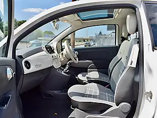 Used 2016 Fiat 500 Lounge White - Interior and Exterior details 14