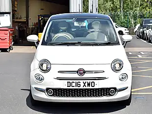 Used 2016 Fiat 500 Lounge White - Interior and Exterior details 2