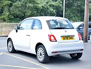 Used 2016 Fiat 500 Lounge White - Interior and Exterior details 5