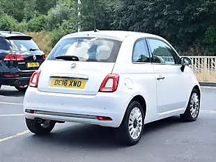 Used 2016 Fiat 500 Lounge White - Interior and Exterior details 9