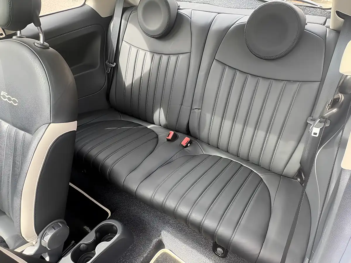 Used 2016 Fiat 500 Lounge White - Interior and Exterior details 14
