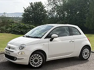 Used 2016 Fiat 500 Lounge White - Interior and Exterior details 2