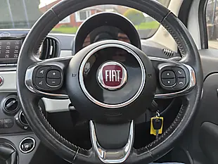 Used 2016 Fiat 500 Lounge White - Interior and Exterior details 12