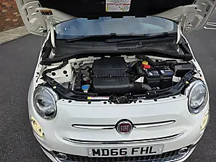 Used 2016 Fiat 500 Lounge White - Interior and Exterior details 15