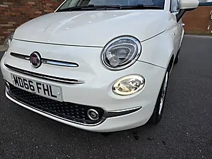 Used 2016 Fiat 500 Lounge White - Interior and Exterior details 17