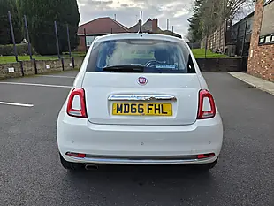 Used 2016 Fiat 500 Lounge White - Interior and Exterior details 7