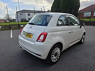 Used 2016 Fiat 500 Lounge White - Interior and Exterior details 8