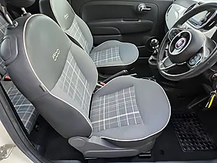 Used 2016 Fiat 500 Lounge White - Interior and Exterior details 9