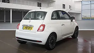 Used 2016 Fiat 500 Lounge White - Interior and Exterior details 6