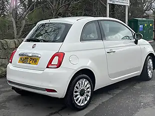 Used 2016 Fiat 500 Lounge White - Interior and Exterior details 4