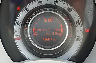 Used 2016 Fiat 500 Lounge White - Interior and Exterior details 14