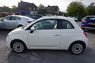 Used 2016 Fiat 500 Lounge White - Interior and Exterior details 4