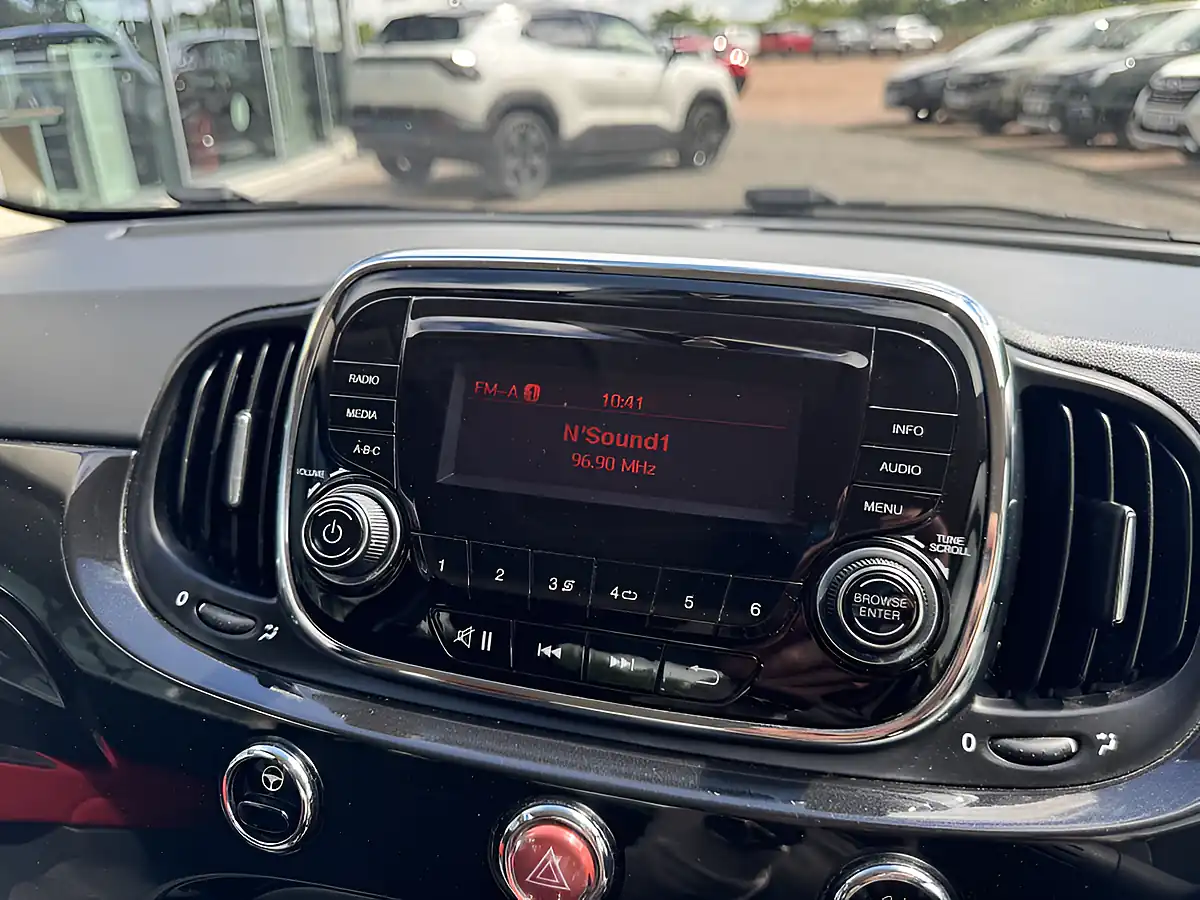 Used 2016 Fiat 500 Pop Black - Interior and Exterior details 14