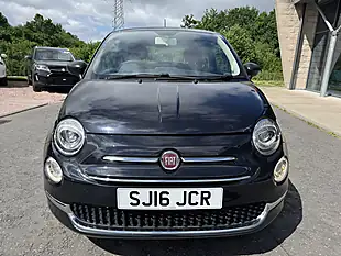 Used 2016 Fiat 500 Pop Black - Interior and Exterior details 2