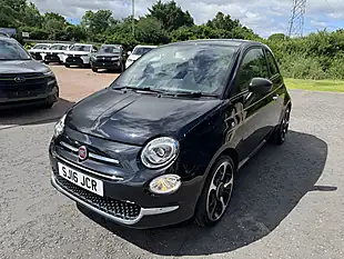 Used 2016 Fiat 500 Pop Black - Interior and Exterior details 3