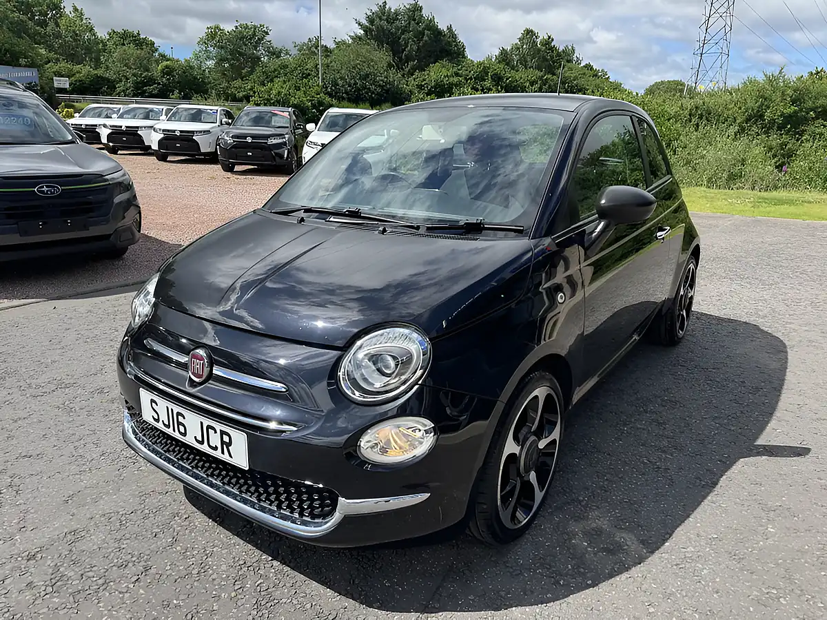 Used 2016 Fiat 500 Pop Black - Interior and Exterior details 3