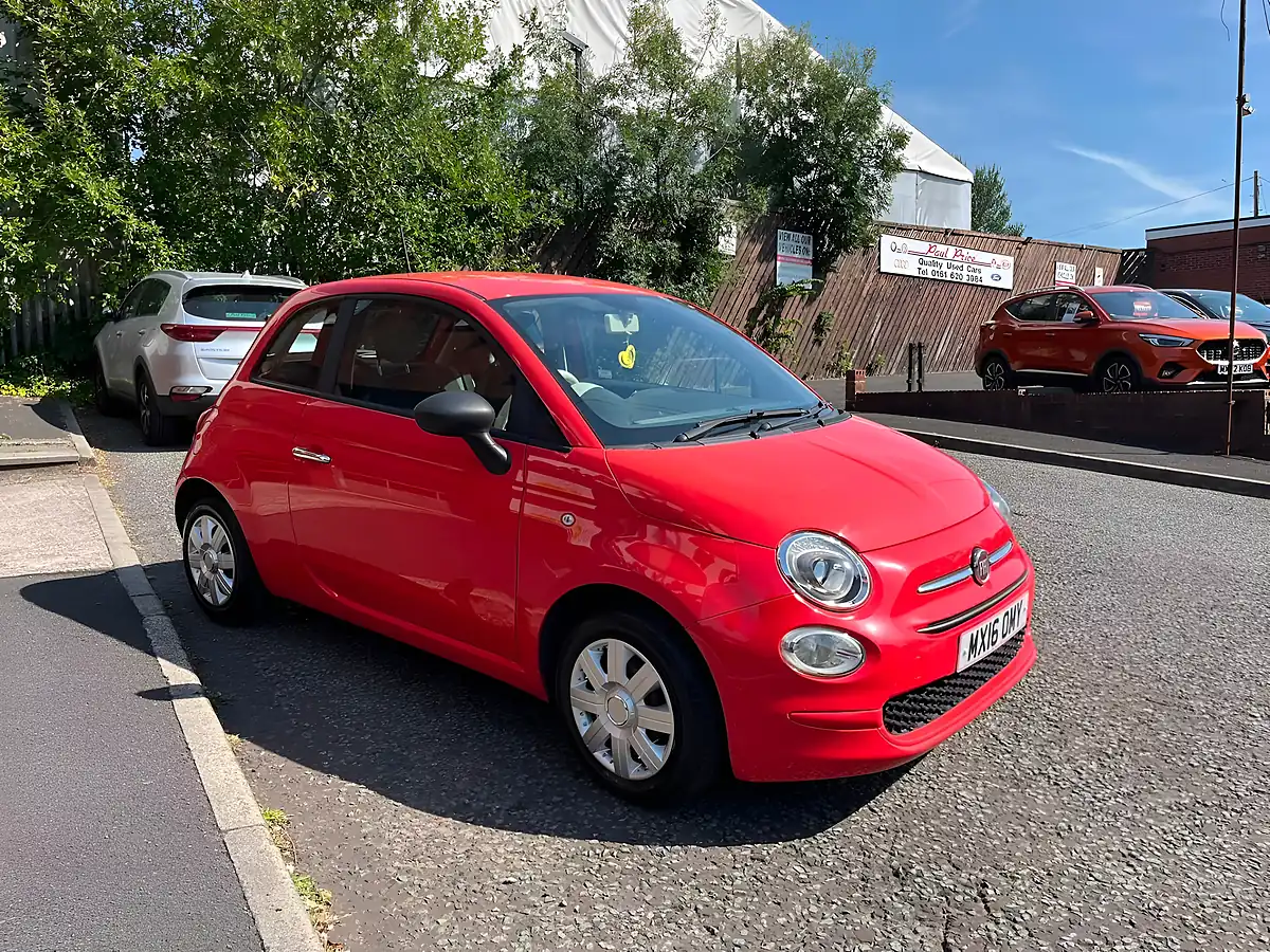 Used 2016 Fiat 500 Pop Pink - Front View