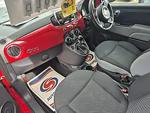 Used 2016 Fiat 500 Pop Red - Interior and Exterior details 10