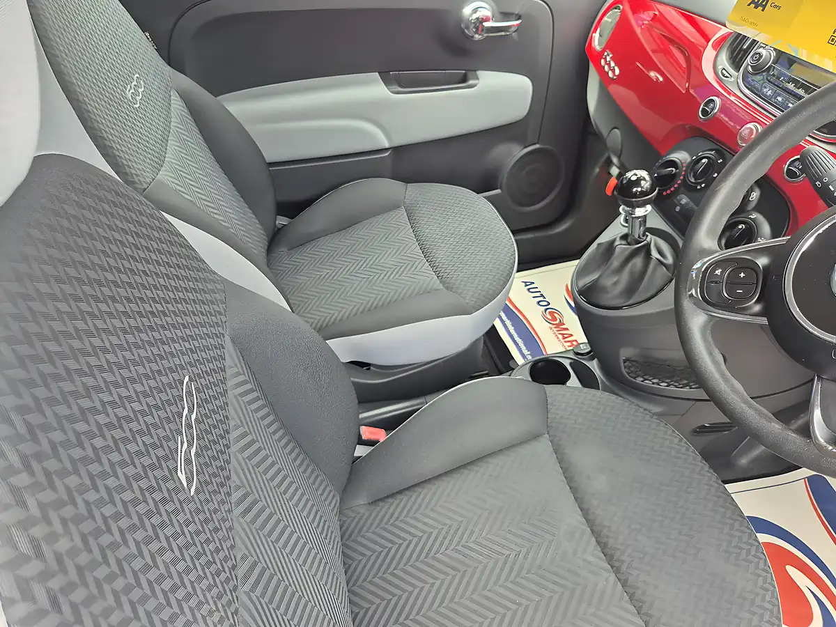 Used 2016 Fiat 500 Pop Red - Interior and Exterior details 11