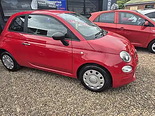 Used 2016 Fiat 500 Pop Red - Interior and Exterior details 2