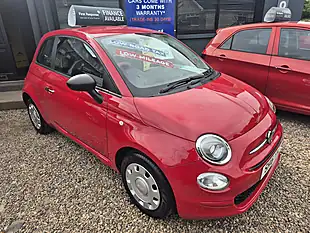 Used 2016 Fiat 500 Pop Red - Interior and Exterior details 3