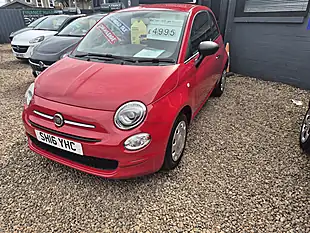 Used 2016 Fiat 500 Pop Red - Interior and Exterior details 4
