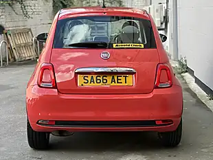 Used 2016 Fiat 500 Pop Star Pink - Interior and Exterior details 8