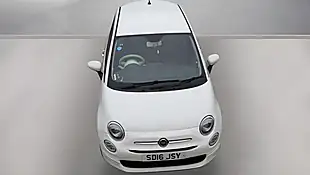 Used 2016 Fiat 500 Pop Star White - Interior and Exterior details 2