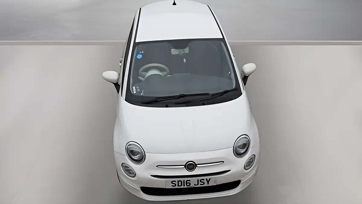 Used 2016 Fiat 500 Pop Star White - Interior and Exterior details 2