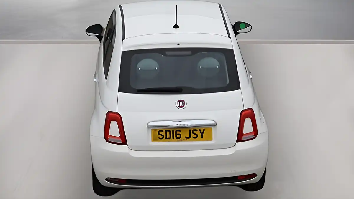 Used 2016 Fiat 500 Pop Star White - Interior and Exterior details 5